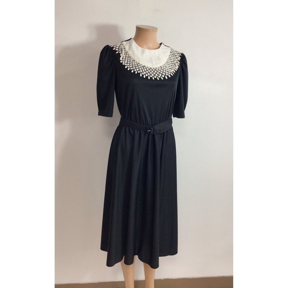 Cottage Core Vintage Dress Womens Medium
